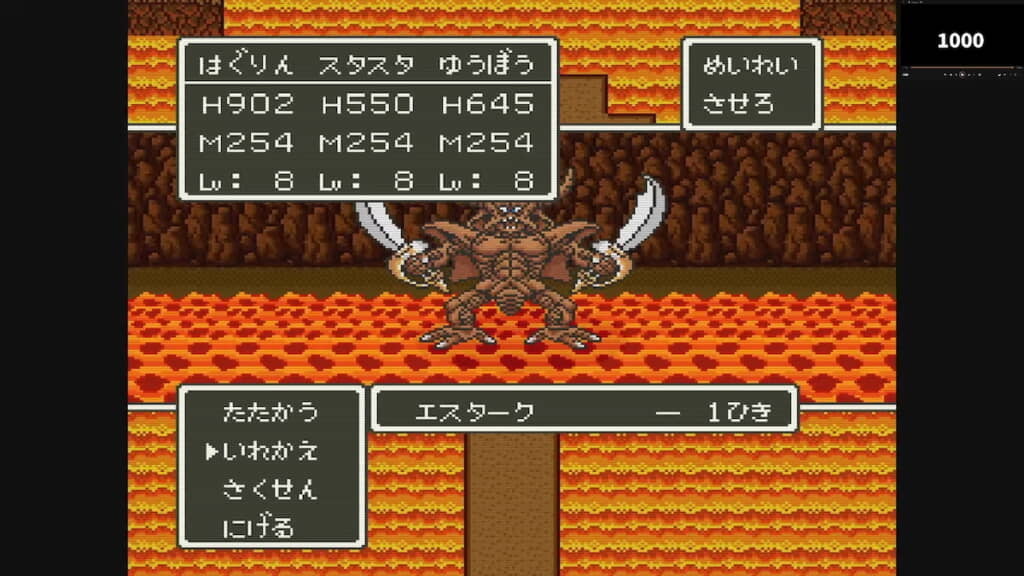 開始5時間（実質4時間）で1000ターン達成
