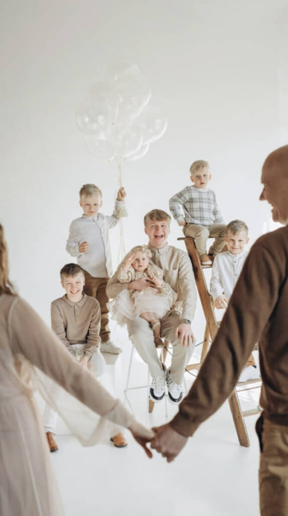 現在は6人きょうだいのママ＆パパ