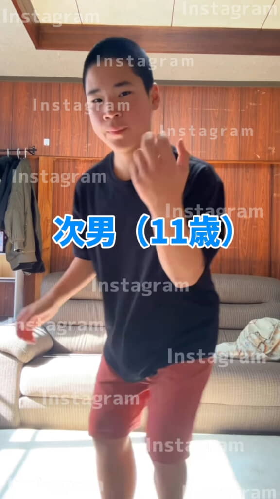 と思ったら次男くんは本当によく似ていますね