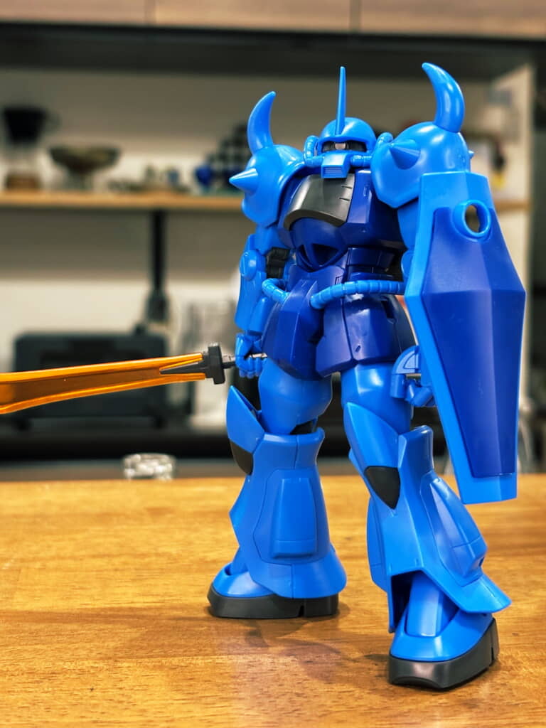 「プラモデルだなー」という出来映え