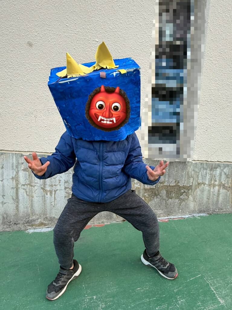 青鬼コーディネートが決まっていますね！