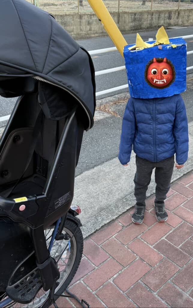 礼儀正しい青鬼さん