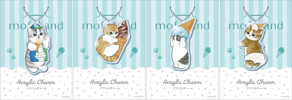 「mofusand」オリジナルアクリルチャーム