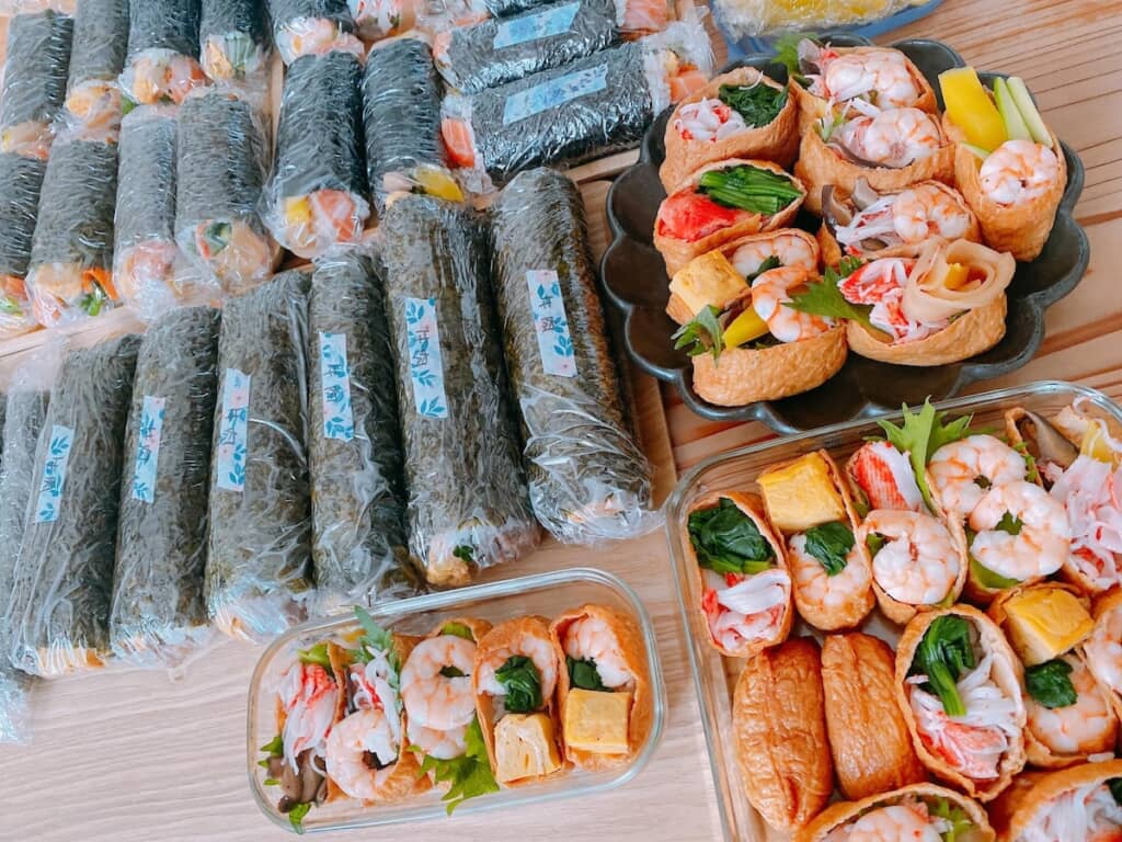 恵方巻きもいなりずしもお店クオリティー！