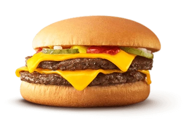 ダブルチーズバーガー