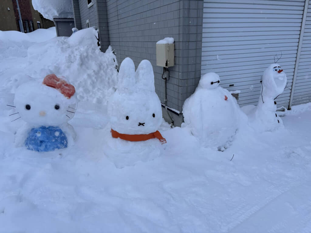 大変な大雪のなかでも楽しみはあるものですね