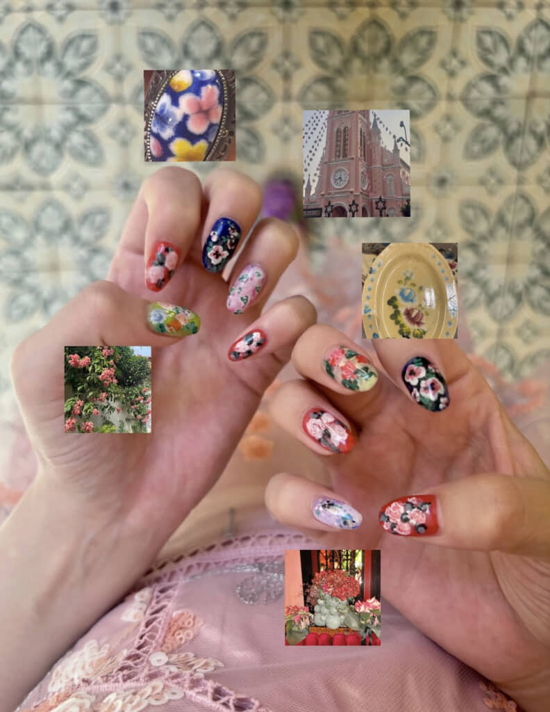 現地で見つけた風景にそっくり