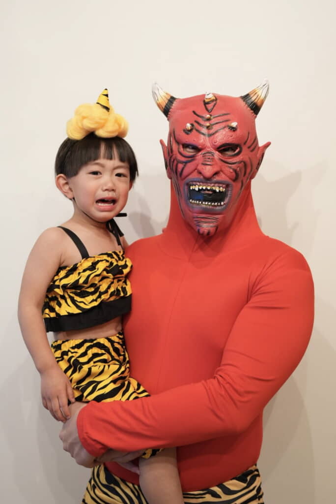 本気のパパと息子さん