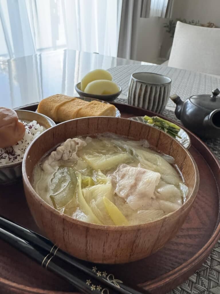 かつみさんのこの日の朝食