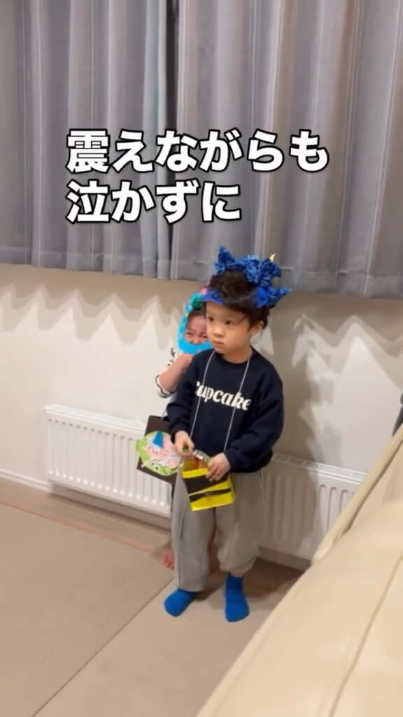 震えながらも逃げません！