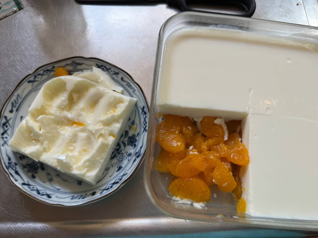 みかんが全部落ちた……！