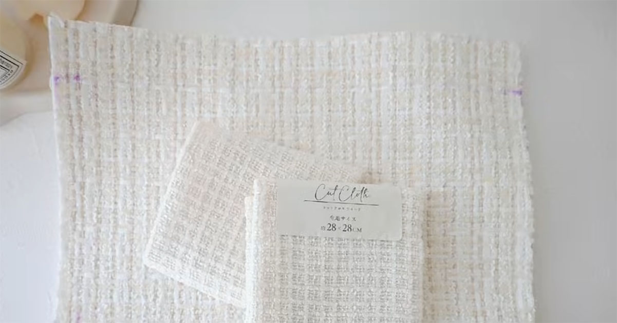 セリアの生地で作れる“高見え”お出かけアイテム 簡単ハンドメイドに「とてもかわいい!」「ぜひ作りたい」 (1/3) | ハンドメイド ねとらぼ