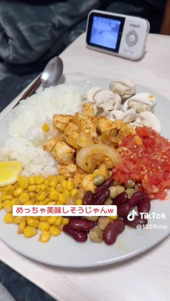 ルイスさんが用意した料理