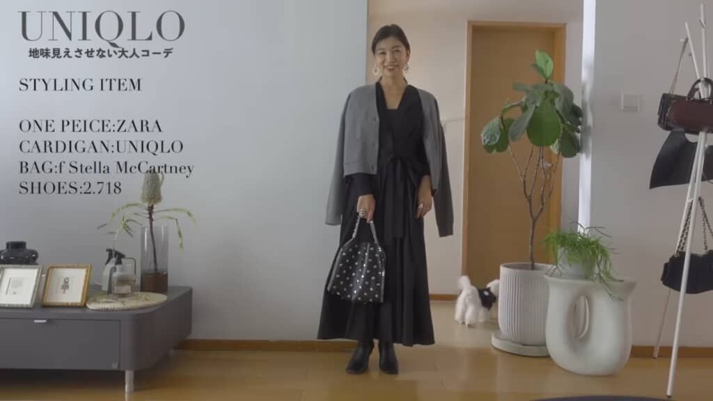 お気に入りのワンピースと合わせてもすてき