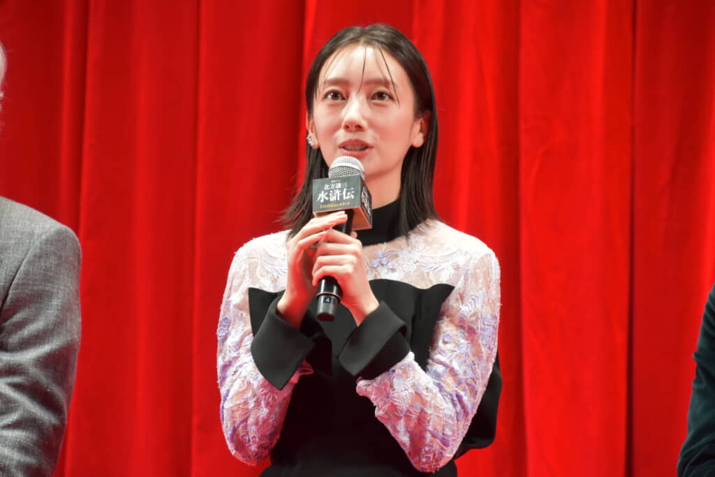 波瑠さんは自身が演じた役柄について話しました