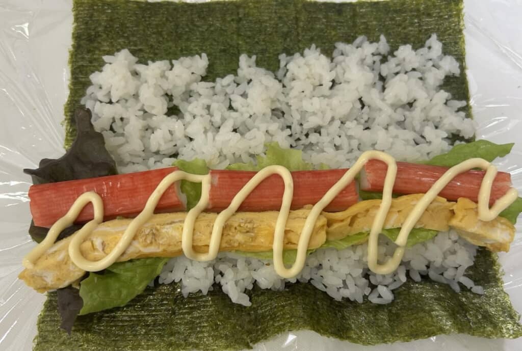 中身はこんな感じ。彩りも豊かで食欲をそそる