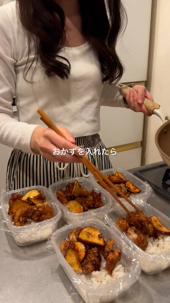 冷ましてから詰めて完成！