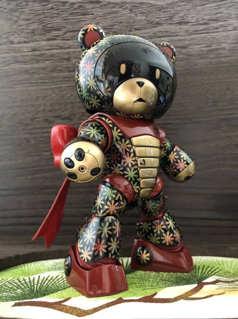 漆塗り風のガンプラ「ベ和ッガイ参」