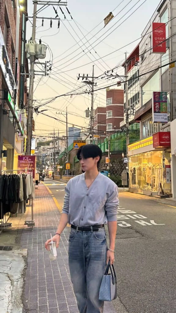 ファッションも髪形も垢抜けました