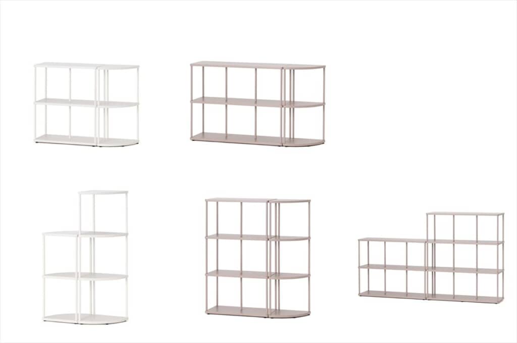 部屋に合わせて組み合わせ