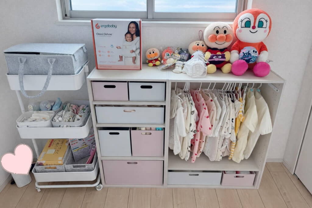 ベビークローゼットです！（画像提供：まどか／@mad.oka03さん）