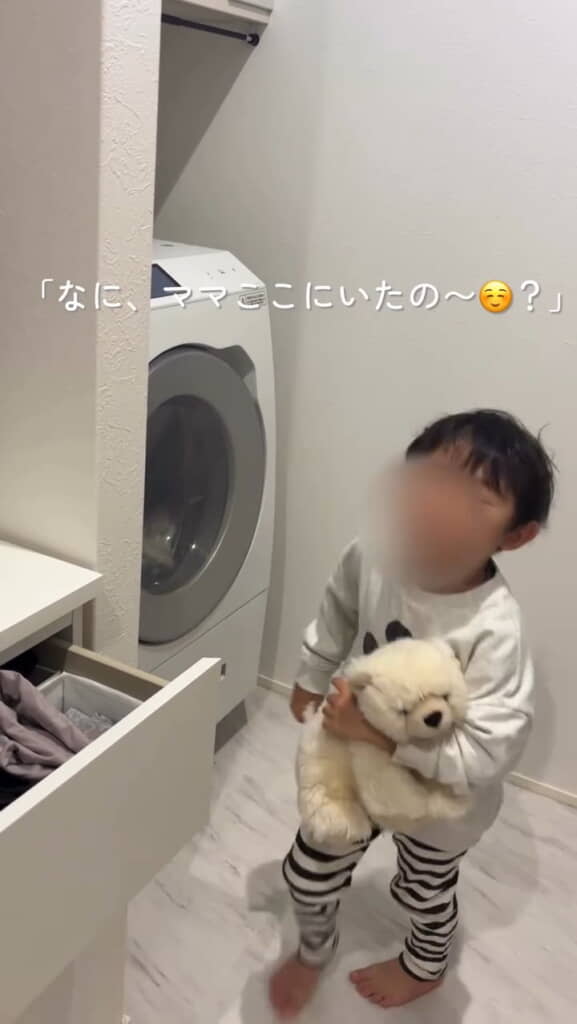 やはりママを探していたようです