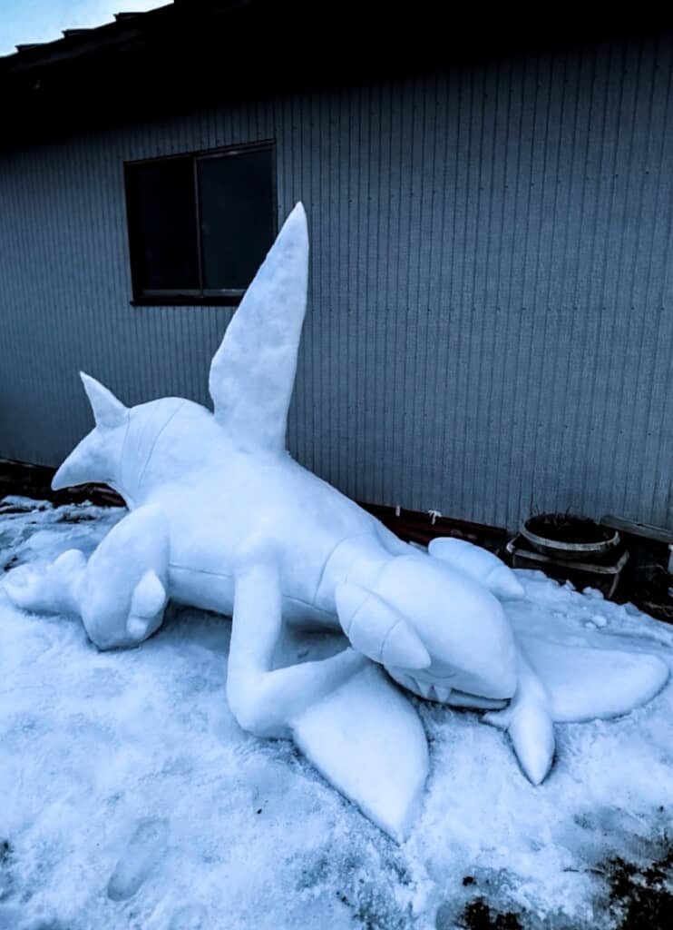 爆睡してる……!