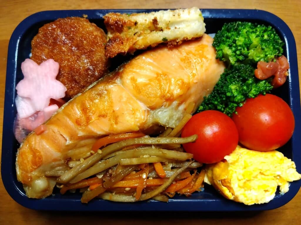 斉藤さんのおいしそうな手作り弁当
