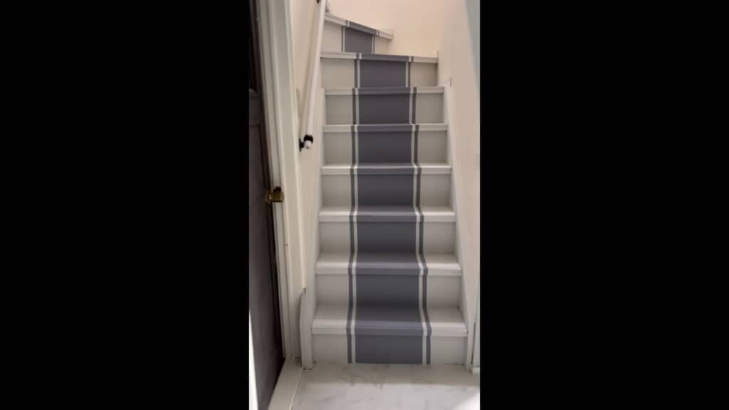 セルフリノベーション後の階段