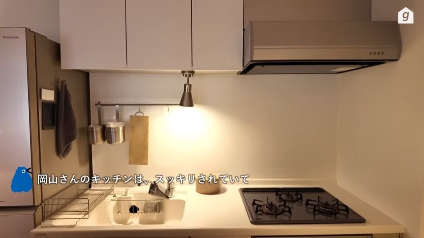 スッキリ整えられたシンク周り