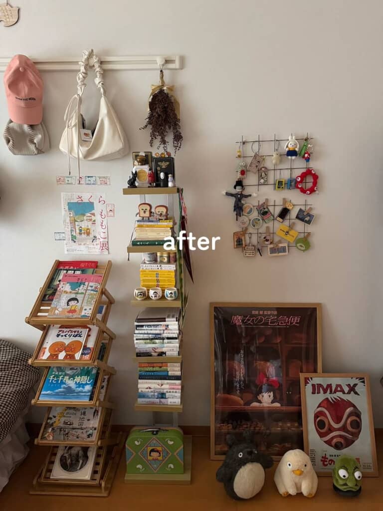 スペースを有効活用して部屋をおしゃれに！