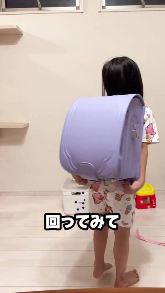 お父さんにも披露