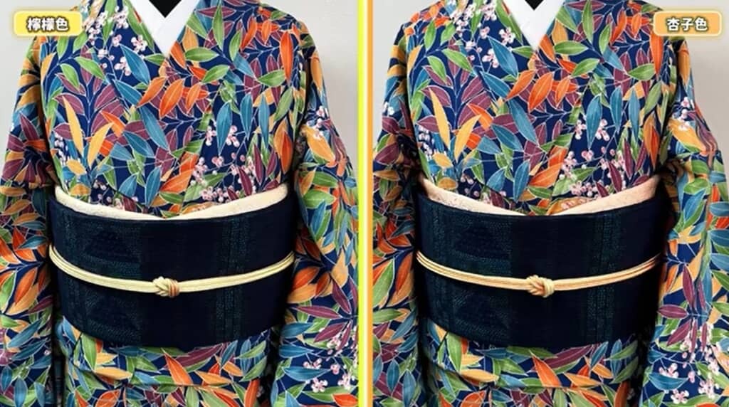 柄がたっぷり入った着物や