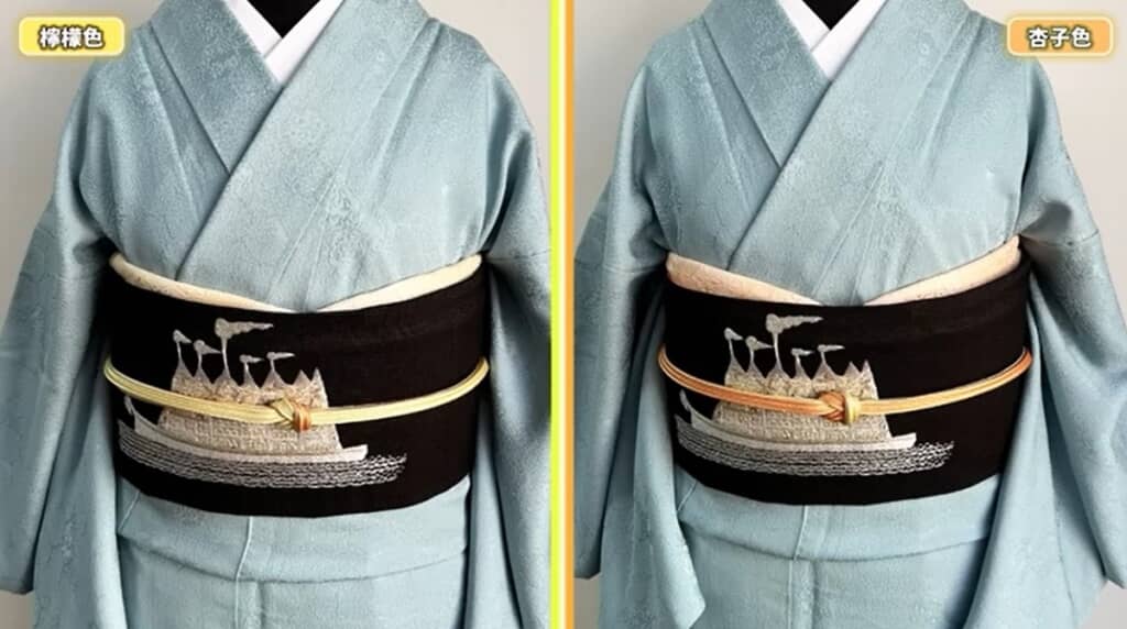 しゃれた袋帯にも