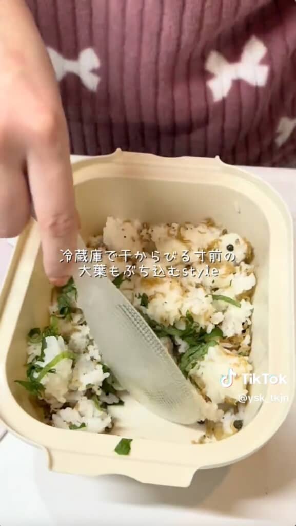 時間なくても食材混ぜておにぎり作るの偉すぎる