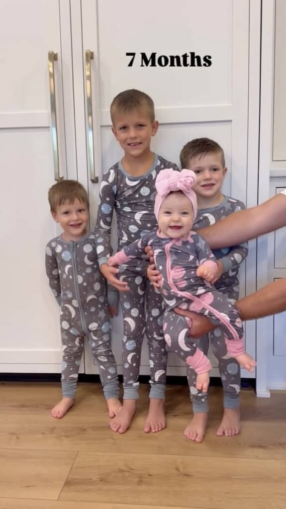 だんだん笑顔が見えてきました（7カ月目）