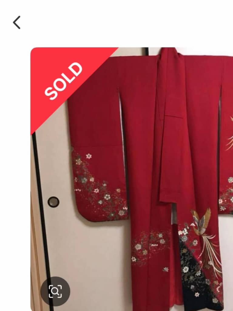 振り袖はメルカリで購入