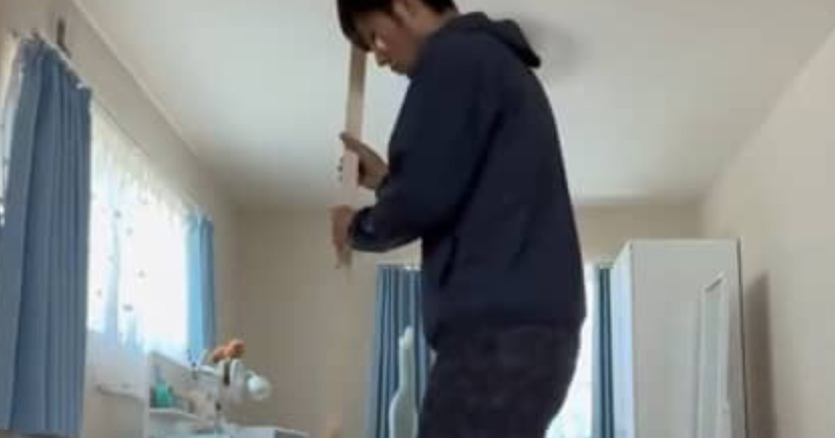 12畳の子ども部屋、娘のプライバシーを守るため父がDIYすると……「その手があったか」「愛だなぁ」と150万再生 9カ月後、投稿主に話を聞いた(1/3) | リフォーム・リノベーション・DIY ねとらぼ