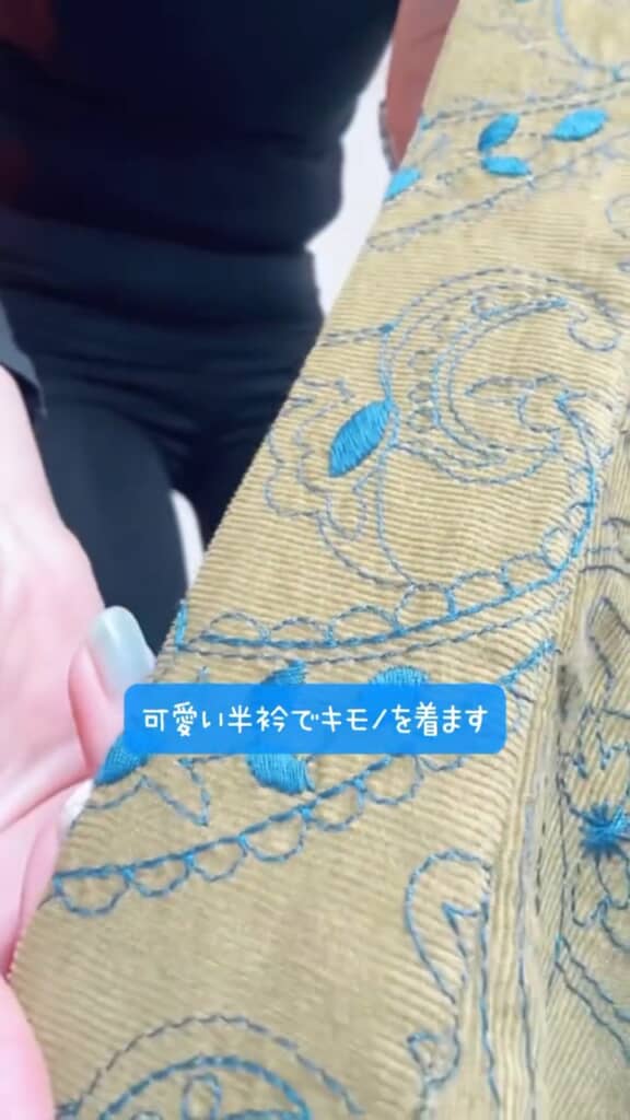 ペイズリー柄がおしゃれ