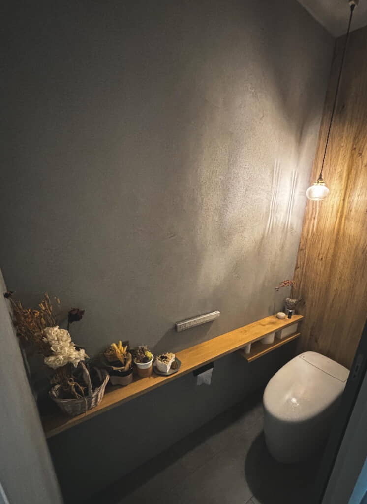 美術館にあってもおかしくないトイレ