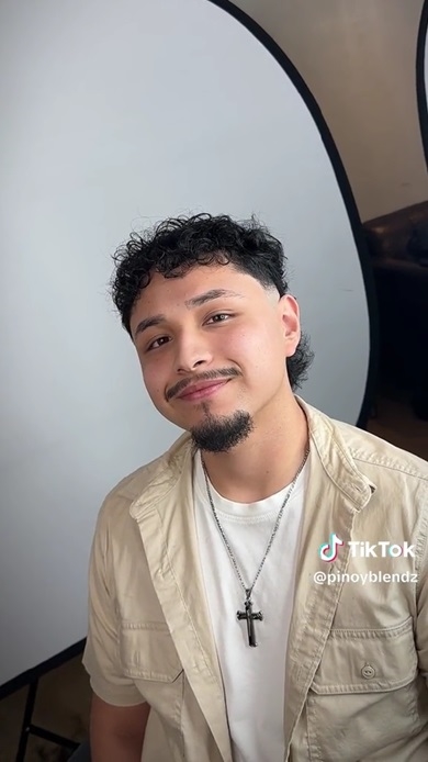 とっても似合っています！（※画像はTikTokアカウント／@pinoyblendzから）