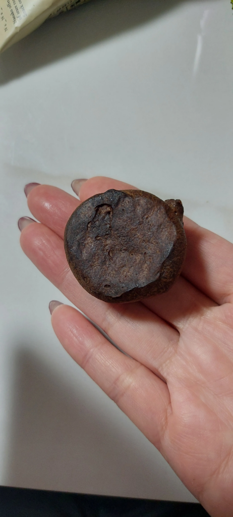 試作品の焦げ部分