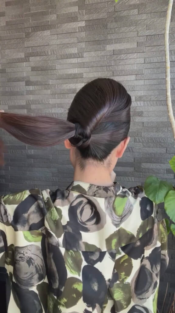 すでにすてきな髪型の雰囲気