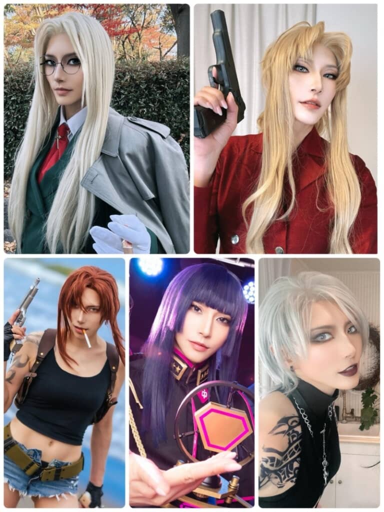 麗しいコスプレ姿