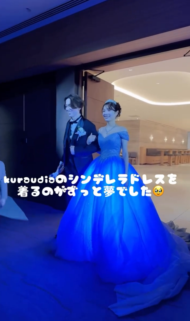 夢だったシンデレラドレス