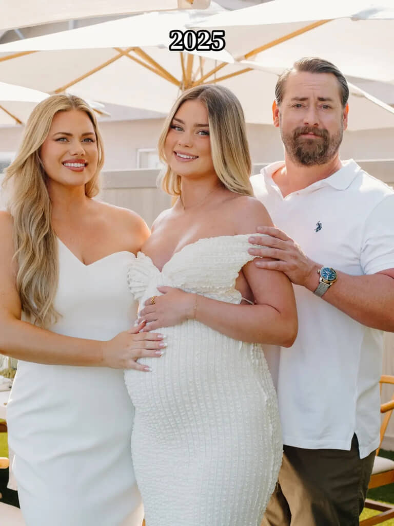 20年後の家族写真では娘がママに!