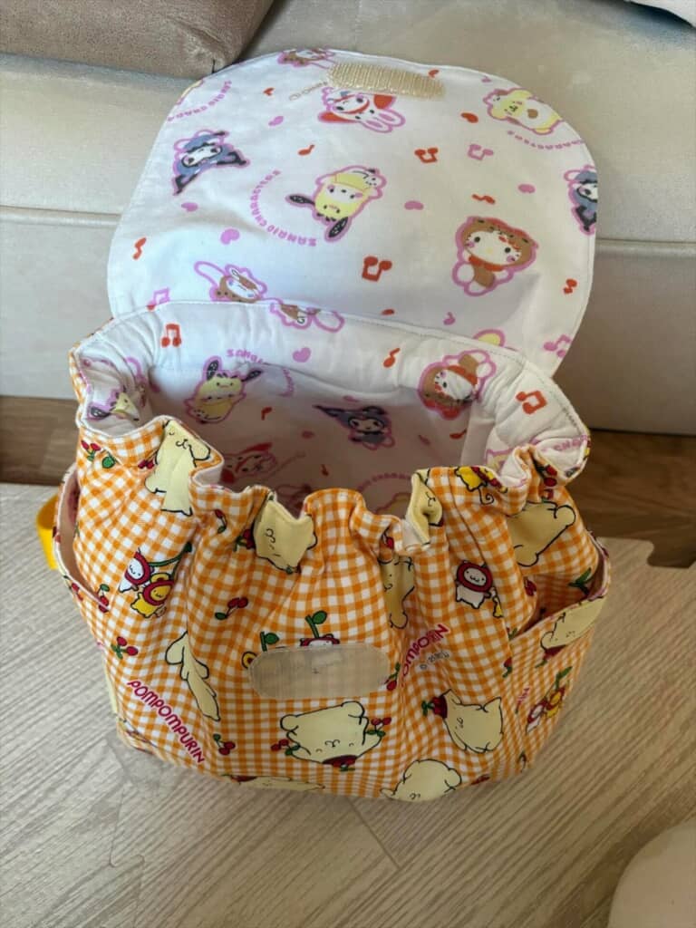 義母が孫のために作った売り物みたいなリュック