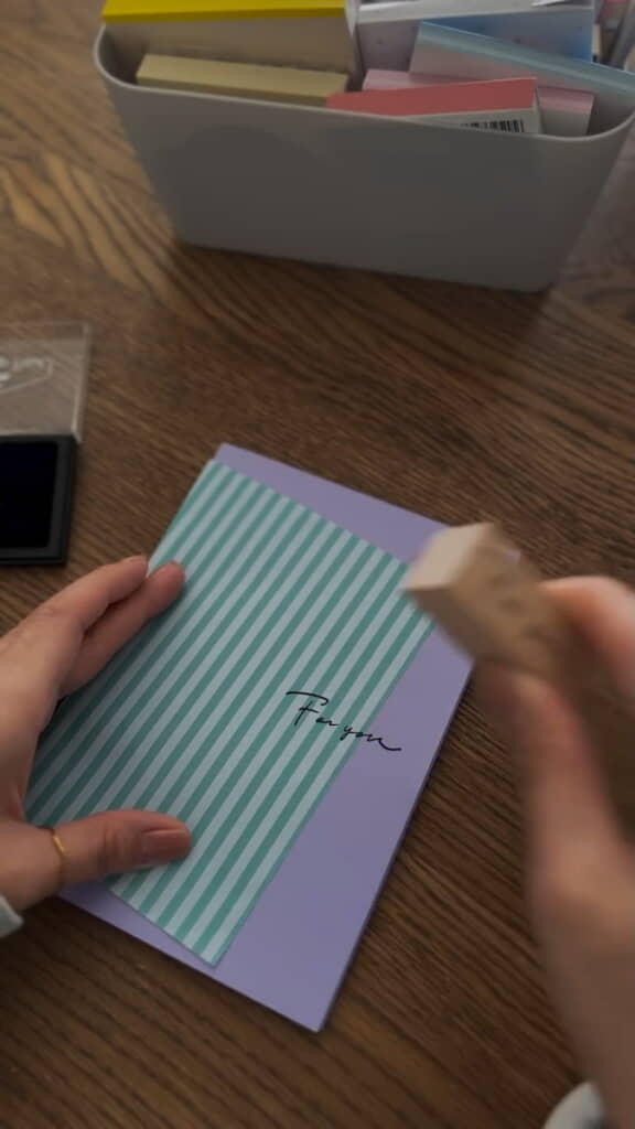 表紙をおしゃれに仕上げたら……