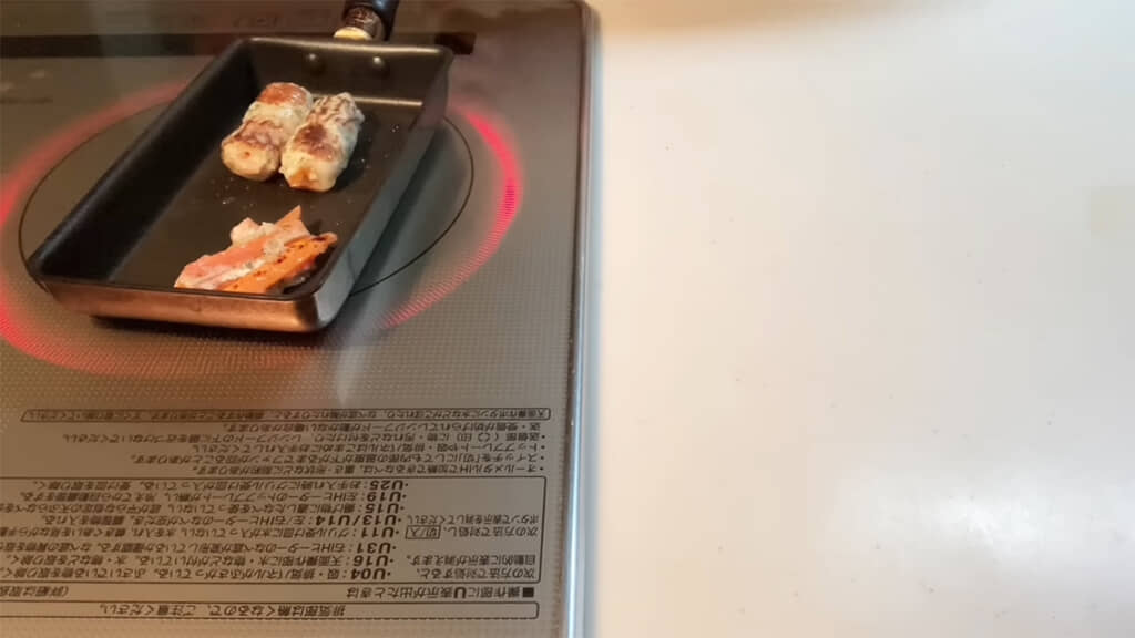 ニンジン入りのちくわ天とかき揚げを作って