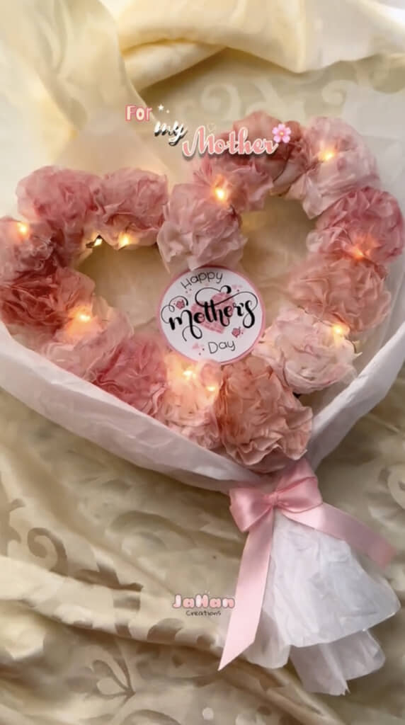 おしゃれなブーケが完成！